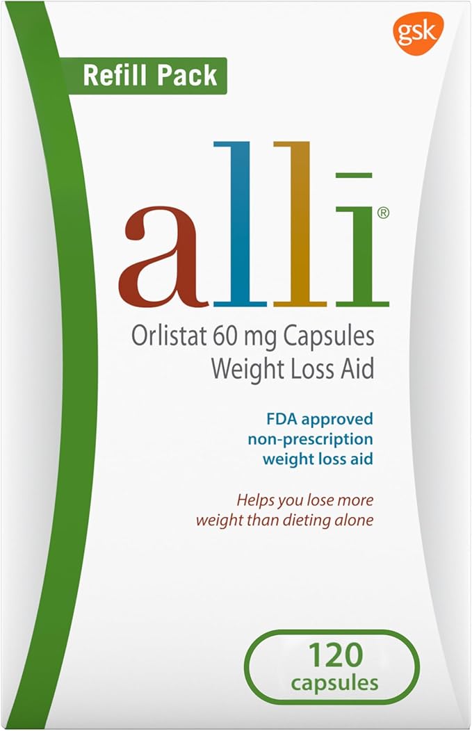 alli Diet Weight Loss Supplement Pills (120 Count)