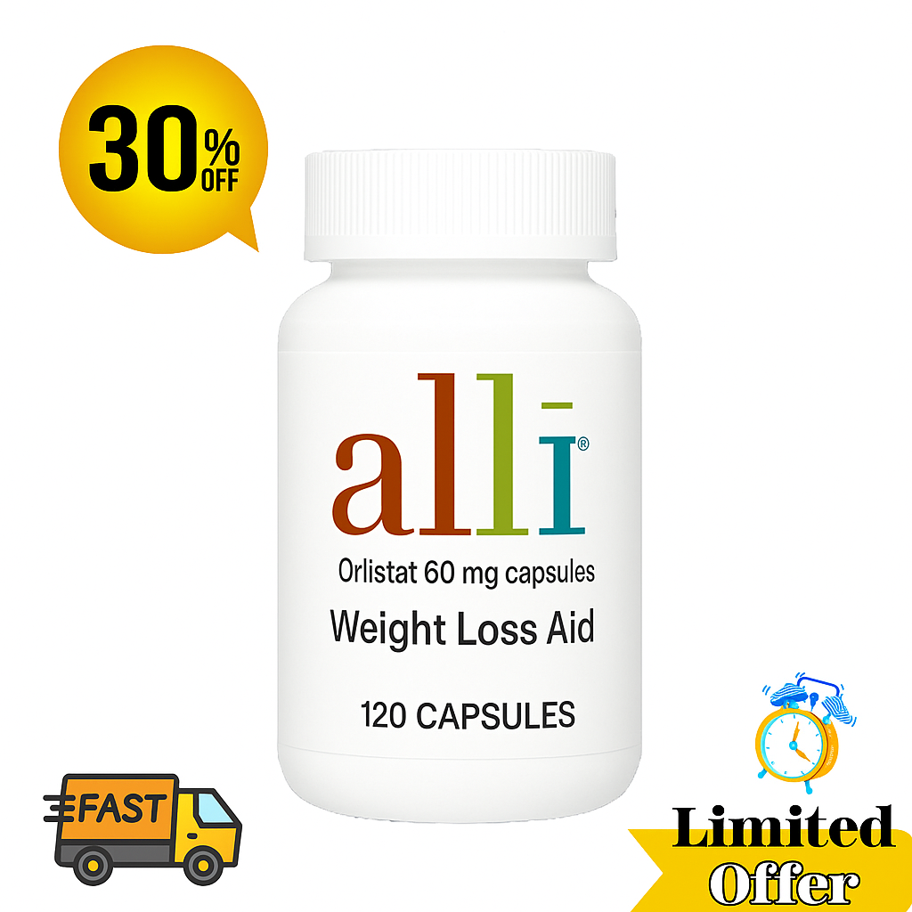 alli Diet Weight Loss Supplement Pills (120 Count)